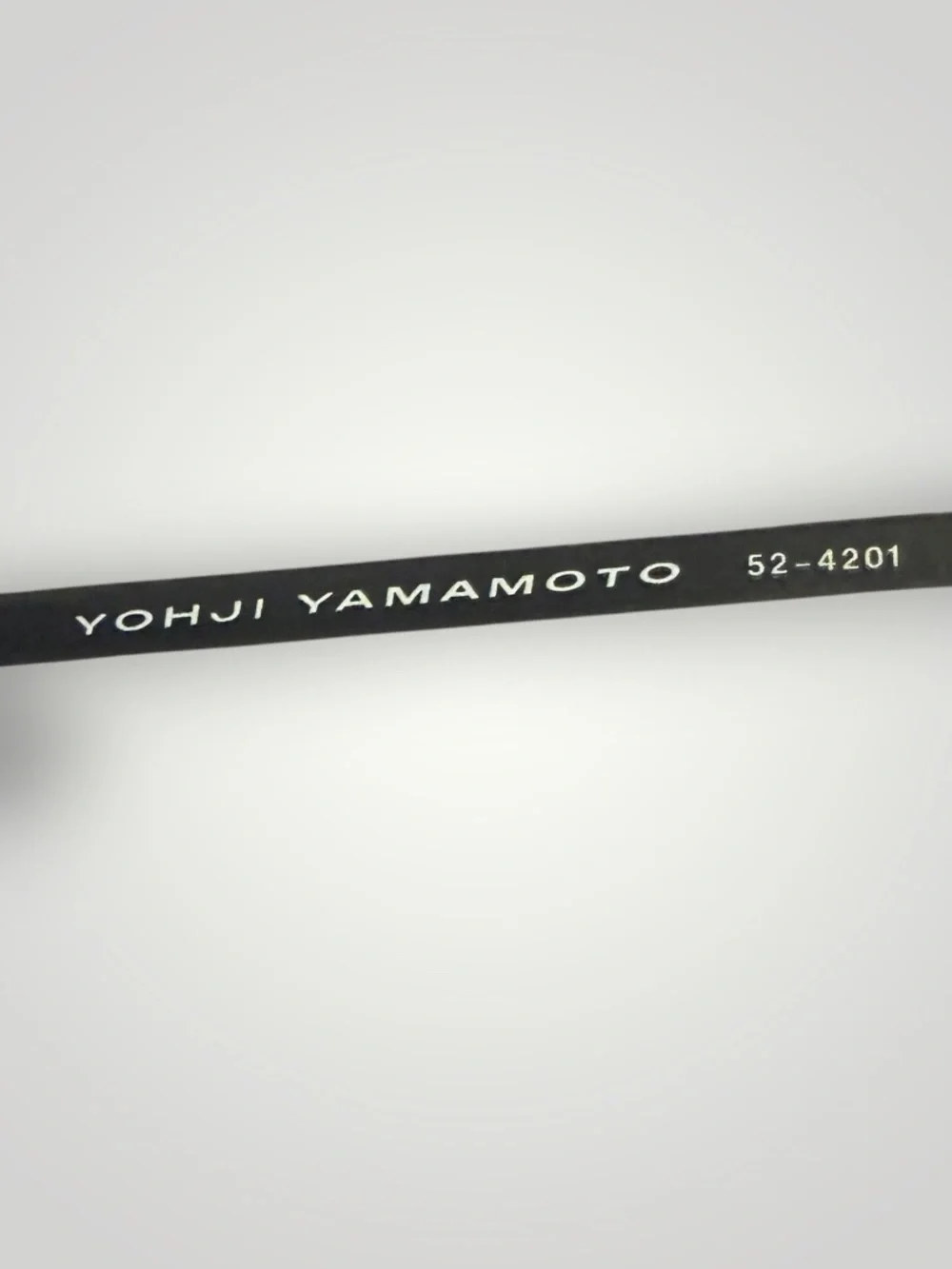 Yohji Yamamoto 52-4201 Vintage 90s Steampunk Oval Sunglasses Made in Japan